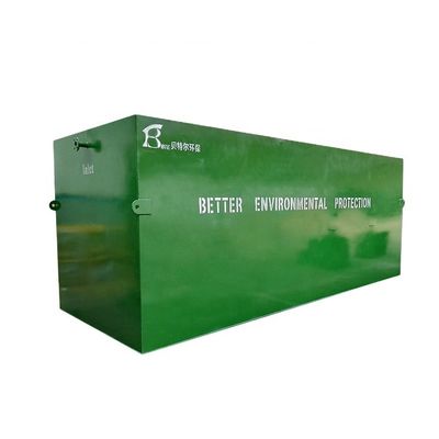 Productivité de 3000 L/heure MBR intégrée pour la réutilisation ou le traitement standard des eaux usées
