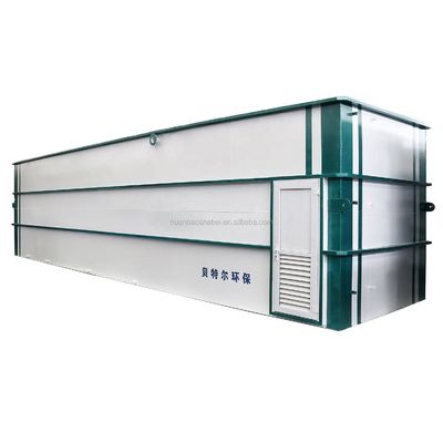 Équipement industriel de traitement des eaux usées par séparation par membrane pour une productivité de 3000 L/heure
