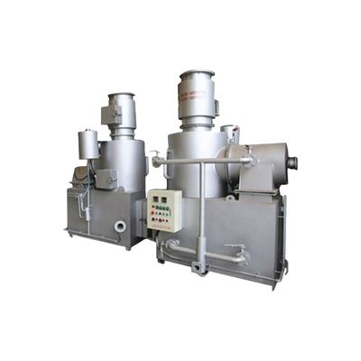 Incinérateur de déchets de produits chimiques ménagers et de déchets d'animaux de compagnie de capacité de combustion de 30 à 50 kg/h