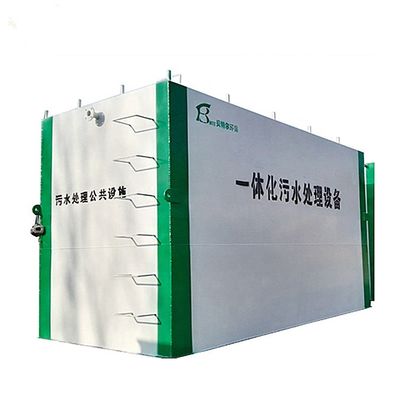 3000L/H MBR MBBR A2O Biofiltre pour le traitement des eaux usées de l'abattage