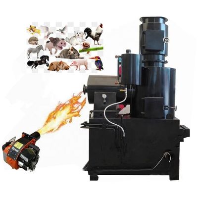220V/380V Voltage Fermes Incinérateur de déchets industriels Machine de crémation d'animaux de compagnie Incinérateur brûleur de cadavres d'animaux