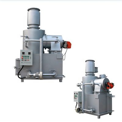 Incinérateur hospitalier pour l'incinération des déchets sans fumée 1000 kg Poids 220V/380V Voltage