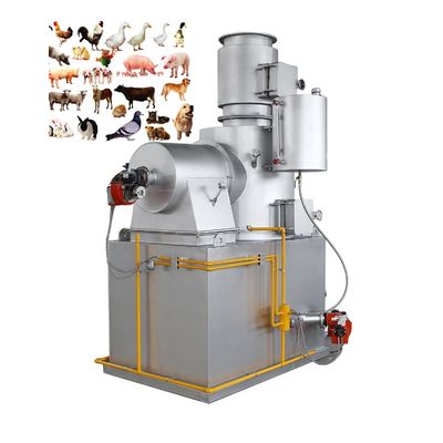 Machine de crémation d'animaux de 1000 kg avec technologie d'incinération sans tracas