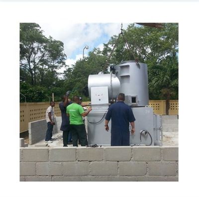 Incinérateur de déchets plastiques d'usine Équipement de protection de l'environnement Capacité 750L/h