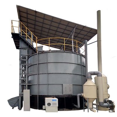 Réservoir de fermentation de fertilisants pour élevages de vaches contrôlé par PLC avec une capacité et une conception de 8 à 12 m3/jour