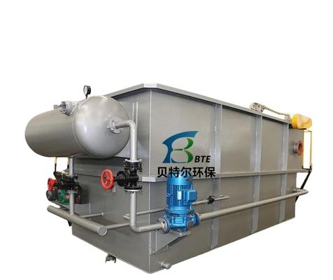 Appareil de flottaison d'air dissous pour purificateur industriel d'eau en vert