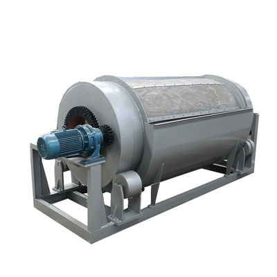 5000 L/H de canne à sucre Bagasse Papeur Pâte d'algue Séparateur de déshydratation Filtre à tambour rotatif à micro écran