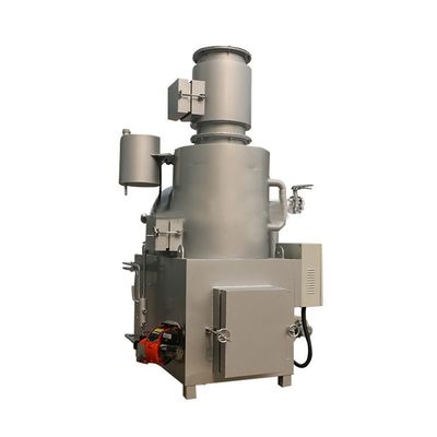 Incinérateur de déchets pour usine de pyrolyse avec fonction de combustion sans fumée 1000 kg