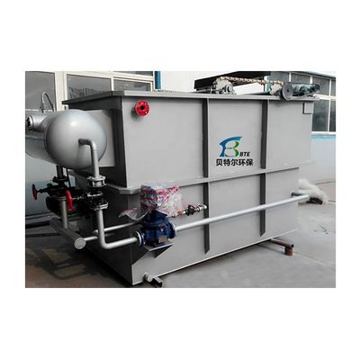 Petite unité DAF pour usine de traitement des eaux usées pétrolières 5-10 m3/heure 304 acier inoxydable