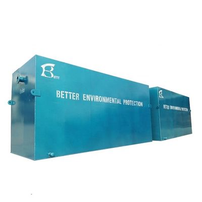 24 heures de fonctionnement automatique équipement MBR intelligent pour le traitement de purification des eaux usées