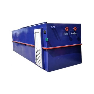 Productivité de 3000 L/heure MBR intégrée pour la réutilisation ou le traitement standard des eaux usées