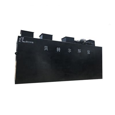 Équipement de traitement des eaux usées MBR rectangulaire avec protection des composants de base d'un an