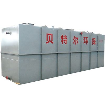 Équipement automatique intégré de purification et de traitement des eaux usées MBR d'une capacité de 1000 kg