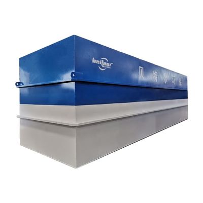 Équipement automatique intégré de purification et de traitement des eaux usées MBR d'une capacité de 1000 kg
