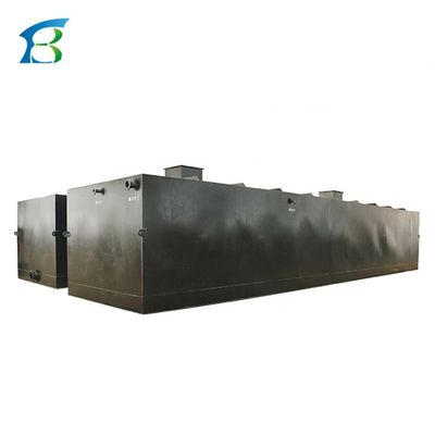 Équipement de traitement des eaux usées par membrane MBR à fonctionnement automatique 24 heures pour 1000 kg de poids