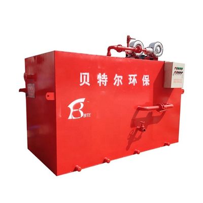 Équipement de traitement intégré des eaux usées MBR de 2000L/heure avec technologie de couleur personnalisée