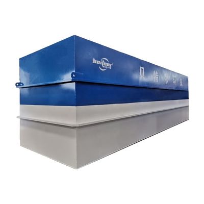 3 000 kg de poids de l'emballage MBR usine de traitement des eaux usées pour le traitement des eaux usées domestiques