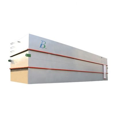 Technologie de traitement biologique par membrane MBR à tension 380V/220V avec emballage navigable