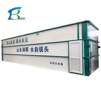 2023 MBR et méthode de boue activée équipement combiné de traitement des eaux usées de 11 kW de puissance