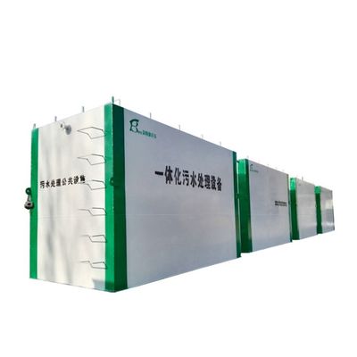 Magasins de vêtements 1000L/heure Purificateur d'eau de déchets industriels compact pour déchets municipaux