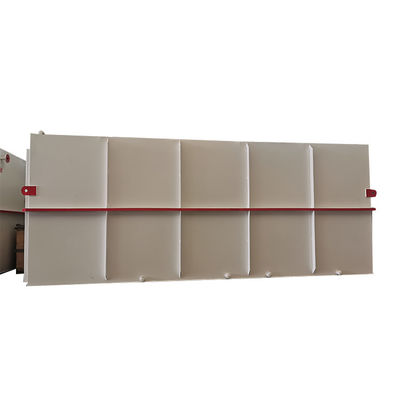 Réservoir de purification FRP intégré SS/CS pour usine de traitement des eaux usées domestiques