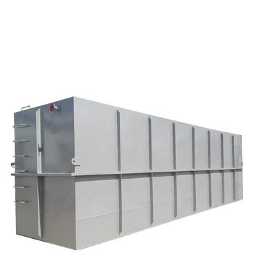 Système MBR de la station de traitement des eaux usées industrielles avec un poids de 5000 kg