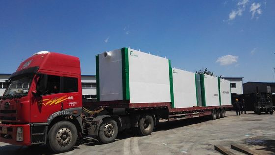 Système de traitement des eaux usées industrielles compact à moteur MBR 2-450 t/jour pour abattoir
