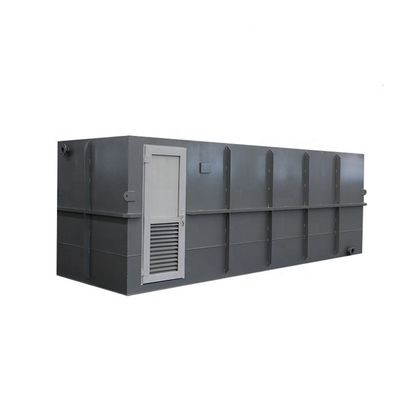 330*180*220cm MBR machine de traitement des eaux usées à nanofiltration avec composants de base