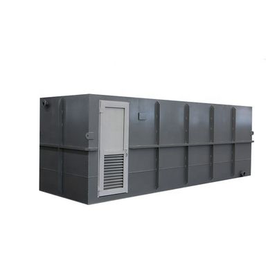Système modulaire de purification des eaux usées de l'abattoir pour le lavage des voitures 4121 kg Poids