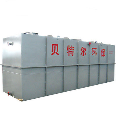 Système modulaire de purification des eaux usées de l'abattoir pour le lavage des voitures 4121 kg Poids