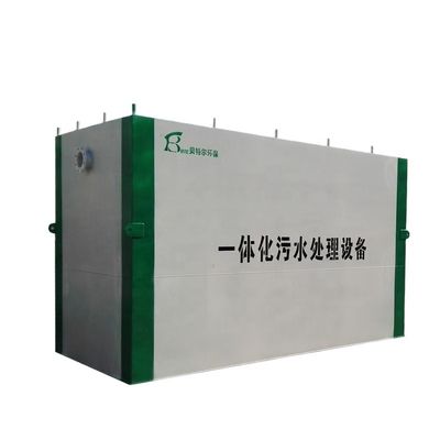 Système modulaire de purification des eaux usées de l'abattoir pour le lavage des voitures 4121 kg Poids
