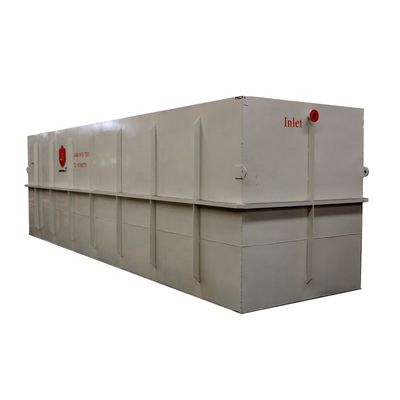 Système modulaire de purification des eaux usées de l'abattoir pour le lavage des voitures 4121 kg Poids