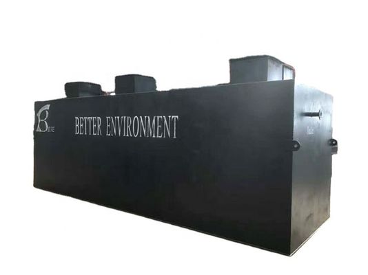 Système modulaire de purification des eaux usées de l'abattoir pour le lavage des voitures 4121 kg Poids
