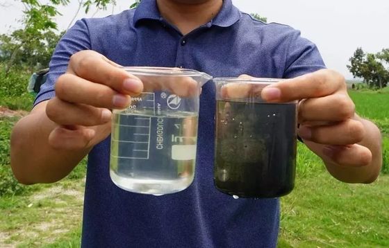 Conception d'une usine de traitement des eaux usées souterraine submergée MBR