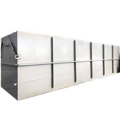 Installation de traitement des eaux usées par électrocoagulation mobile à membrane compacte de 500L/heure