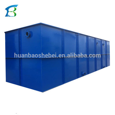 Installation de traitement des eaux usées par électrocoagulation mobile à membrane compacte de 500L/heure