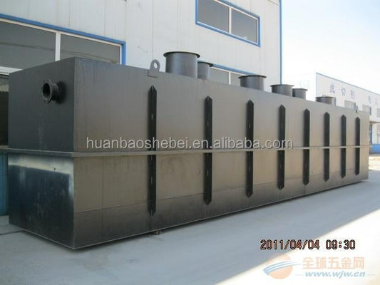 30 M3/jour MBR Membrane Bioreacteur dans un conteneur pour les eaux usées domestiques 3000 kg de poids