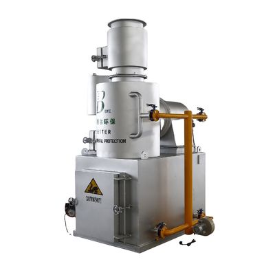Incinérateur de purification des gaz d'échappement sec pour le traitement des déchets de produits environnementaux