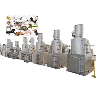 5TPD Installation d'incinération de déchets pour l'incinération d'animaux Vidéo d'inspection en sortie fournie