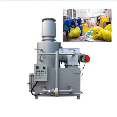 Technologie de pyrolyse avancée Incinérateur de déchets ménagers Traitement des déchets solides avec 1