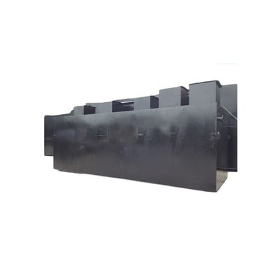 Installation automatique de traitement des eaux usées ménagères de petits emballages avec matériau FRP