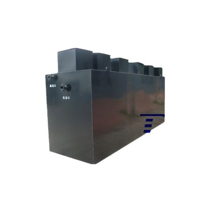 2000L/H usine de traitement des eaux usées domestiques pour une purification efficace des eaux usées