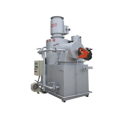 Incinérateur en acier au carbone destiné à l'élimination des déchets hospitaliers de capacité 750 L/h Conception personnalisable