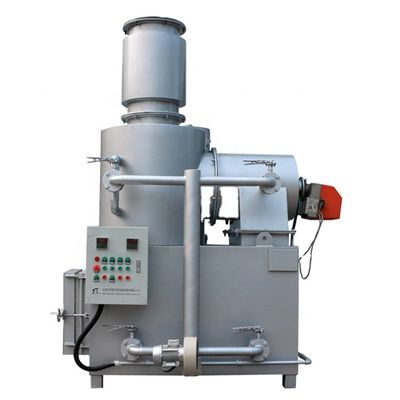 Machines d'élimination des déchets Taille personnalisée Incinérateur semi-automatique pour la combustion des déchets