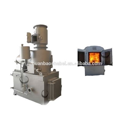 Incinérateur de déchets de produits chimiques ménagers et de déchets d'animaux de compagnie de capacité de combustion de 30 à 50 kg/h