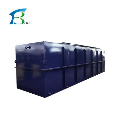 Capacité de 10000L/H Coloris personnalisés Usine de traitement des eaux usées domestiques pour la performance