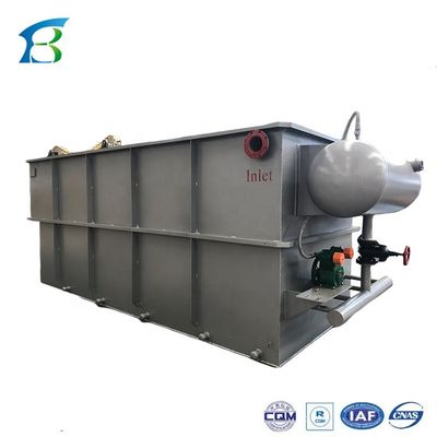 Machine de flottaison d'air dissous pour le prétraitement des eaux usées BOD COD pour une productivité de 3000 L/heure