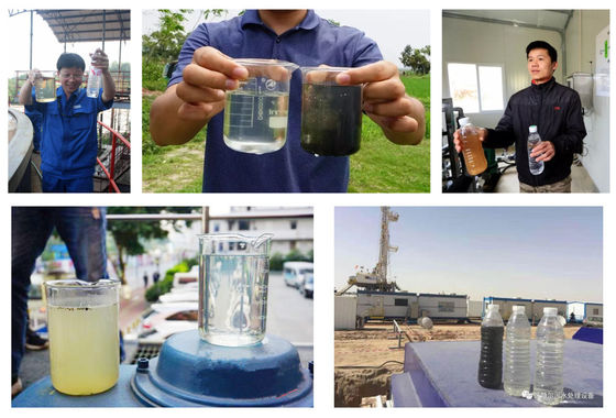 10 à 20 t/heure Machine de traitement des eaux usées à commande entièrement automatique FRP réservoir septique