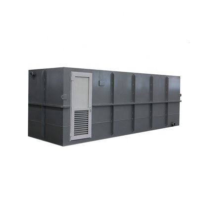 Traitement des eaux usées avec une usine de traitement des eaux usées STP compacte sur mesure
