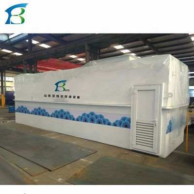Traitement des eaux usées avec une usine de traitement des eaux usées STP compacte sur mesure